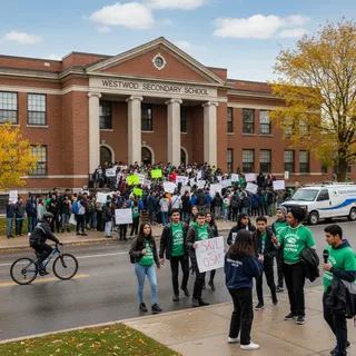 Ontario students walk out over provincial OSAP grant cuts