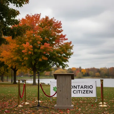 A politics news photograph from Ontario Citizen