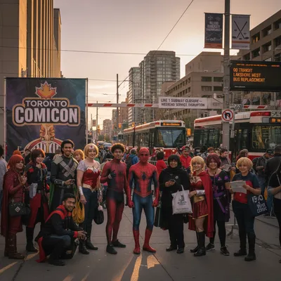 Toronto Comicon leads spring weekend as Line 1 shuts down — Ontario Citizen
