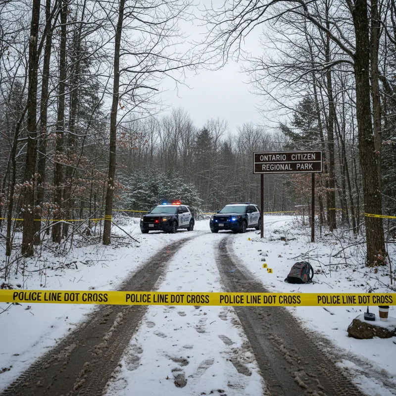 A crime news photograph from Ontario Citizen