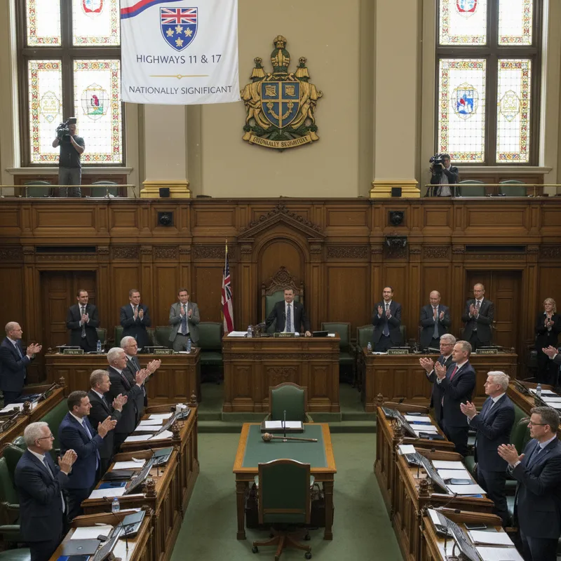Exterior of the Ontario legislature building at Queen's Park under natural daylight.