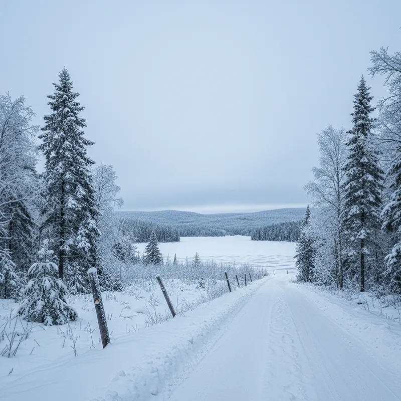A realistic, sunlit outdoor scene in Ontario, Canada, depicting a natural environment without people, suitable for a news photograph.