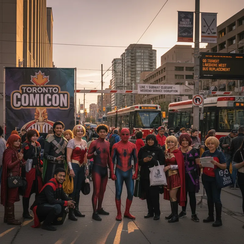 Toronto Comicon leads spring weekend as Line 1 shuts down — Ontario Citizen
